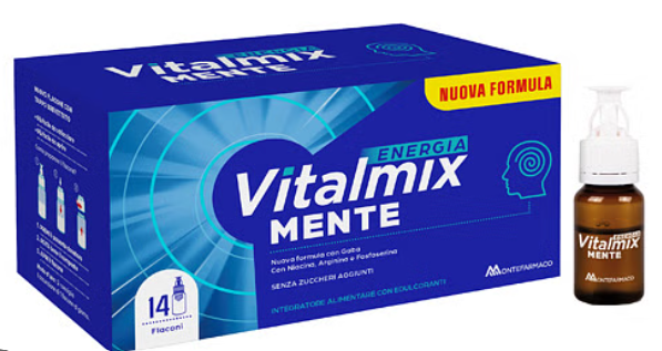 Vitalimix Integratore Alimentare per La Mente 14 Flaconcini